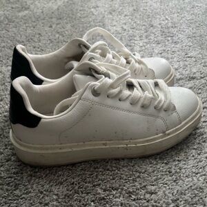 Classic White Kids Sneakers